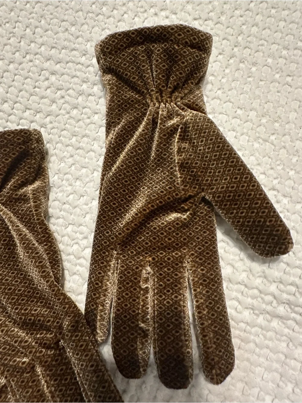 Thinsulate women’s Brown Patterned Winter Gloves